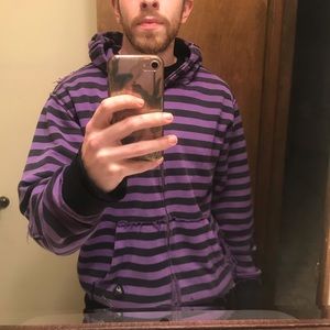 purple Chris cole fallen hoodie